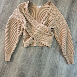Women's Tan Sweater